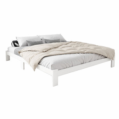 Artiss Bed Frame Queen Wooden Bed Base Frame Size Timber Mattress Platform-Bed Frames-PEROZ Accessories
