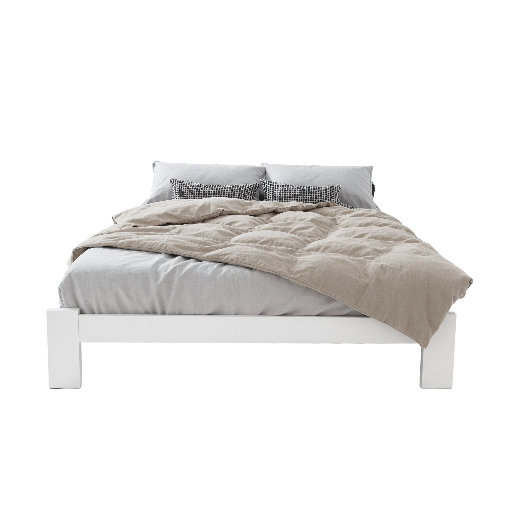 Artiss Bed Frame Queen Wooden Bed Base Frame Size Timber Mattress Platform-Bed Frames-PEROZ Accessories