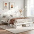 Artiss Wooden Bed Frame Queen Size Pine Timber Mattress Base Bedroom-Bed Frames-PEROZ Accessories