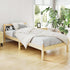 Artiss Bed Frame Wooden Single Size SOFIE Pine Timber Mattress Base OAK-Furniture > Bedroom-PEROZ Accessories