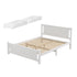 Artiss Bed Frame Double Size Wooden Platform with 2 Storage Drawers White RIO-Furniture > Bedroom > Beds & Bed Frames-PEROZ Accessories