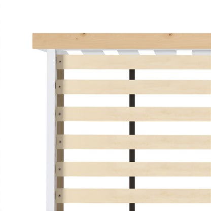 Artiss Double Full Size Wooden Bed Frame PONY Timber Mattress Base Bedroom Kids-Bed Frames-PEROZ Accessories