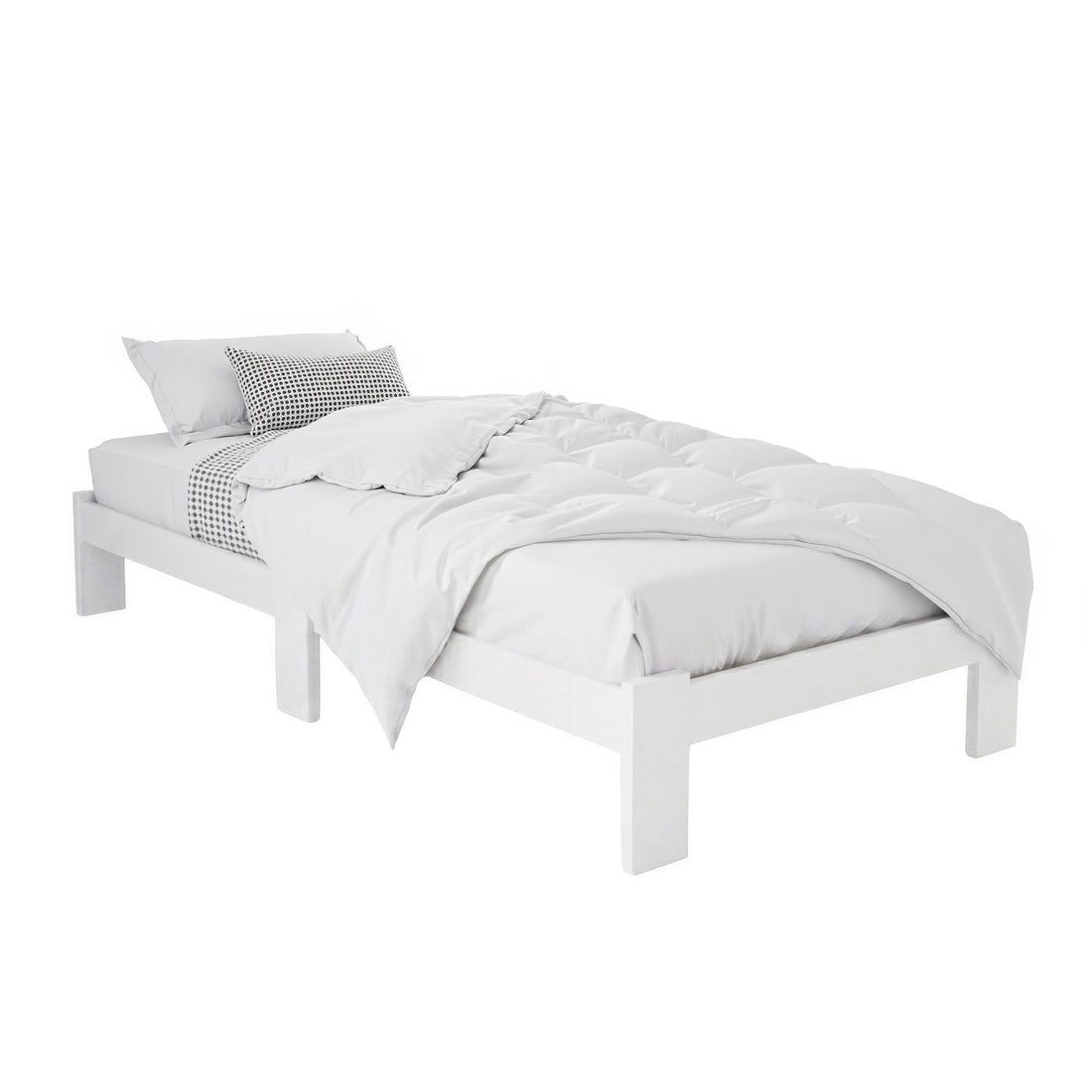 Artiss Bed Frame King Single Size Wooden Mattress Base Timber Platform JADE-Bed Frames-PEROZ Accessories