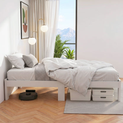 Artiss Bed Frame King Single Size Wooden Mattress Base Timber Platform JADE-Bed Frames-PEROZ Accessories