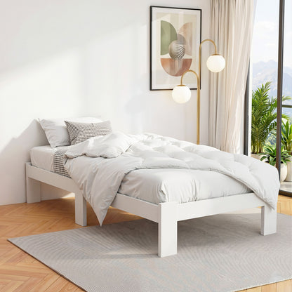 Artiss Bed Frame King Single Size Wooden Mattress Base Timber Platform JADE-Bed Frames-PEROZ Accessories