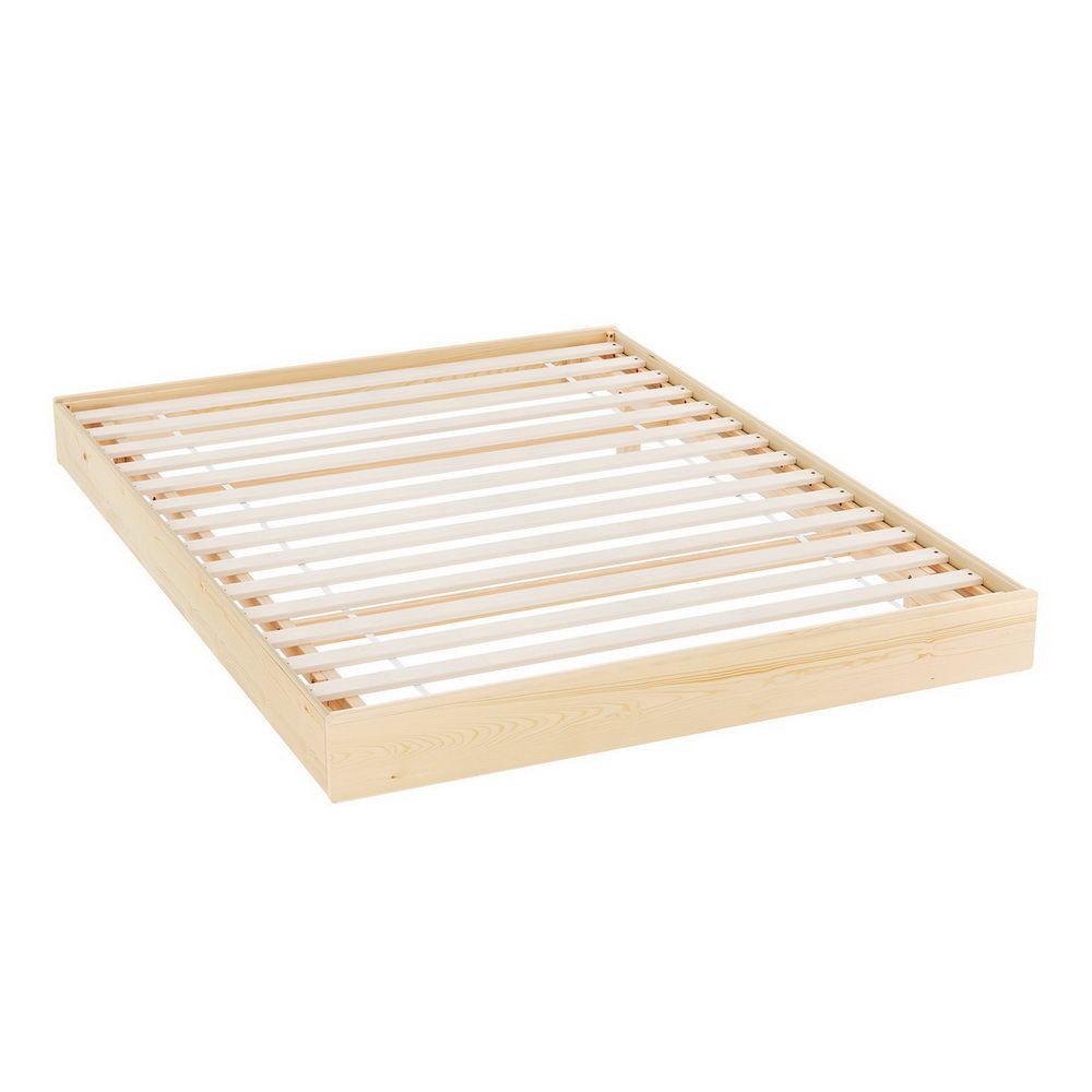 Artiss Bed Frame Double Size Floating Wooden Mattress Base Platform Timber ODIN-Furniture > Bedroom-PEROZ Accessories