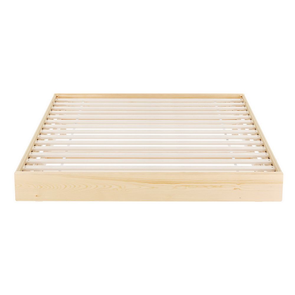 Artiss Bed Frame Double Size Floating Wooden Mattress Base Platform Timber ODIN-Furniture > Bedroom-PEROZ Accessories