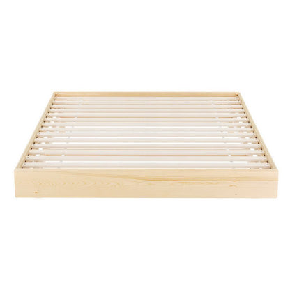 Artiss Bed Frame Double Size Floating Wooden Mattress Base Platform Timber ODIN-Furniture > Bedroom-PEROZ Accessories