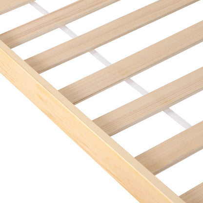Artiss Bed Frame Single Size Rattan Wooden RITA-Furniture &gt; Bedroom-PEROZ Accessories