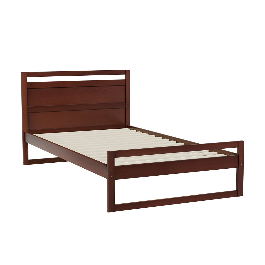 Artiss Bed Frame King Single Size Wooden Walnut WITTON-Furniture > Bedroom-PEROZ Accessories