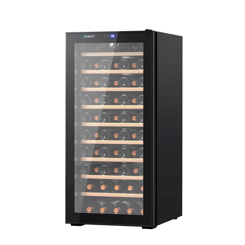 Devanti Wine Cooler Fridge 66 Bottles-Appliances &gt; Appliances Others-PEROZ Accessories