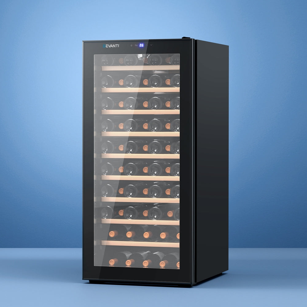 Devanti Wine Cooler Fridge 66 Bottles-Appliances &gt; Appliances Others-PEROZ Accessories