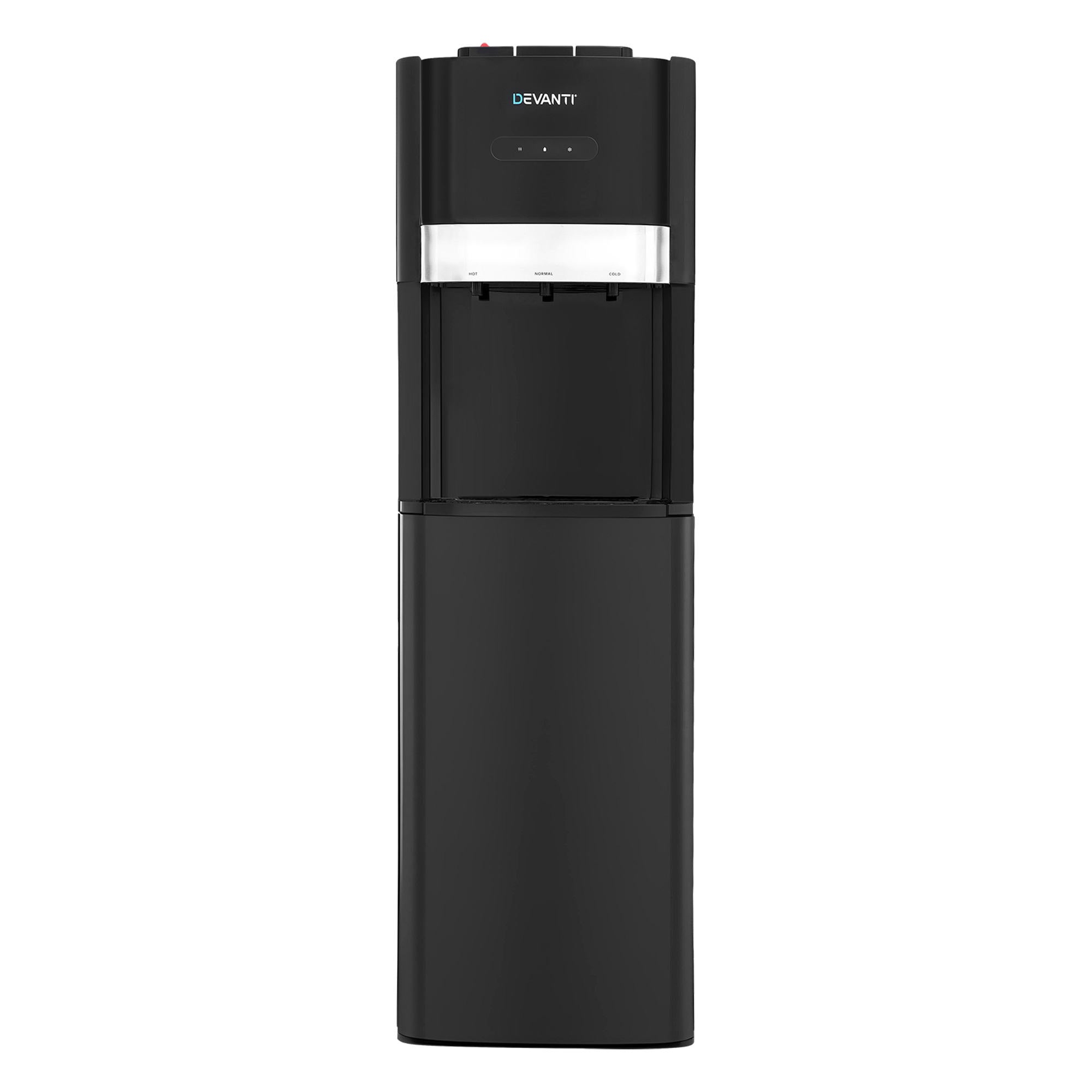 Devanti 3 Taps Water Cooler Dispenser Bottom Loading Dispenser Chiller Filter Purifier