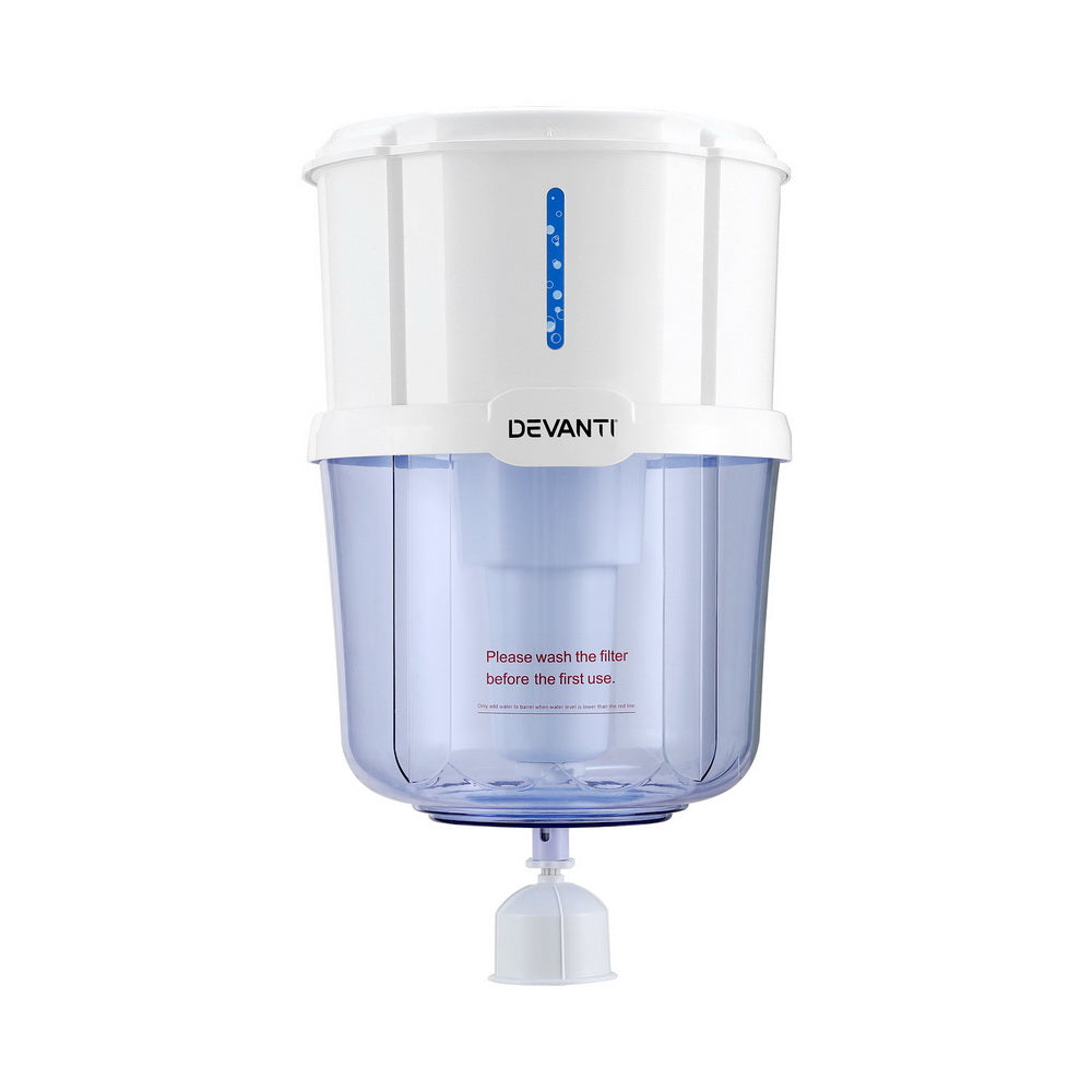 Devanti Water Cooler Dispenser 15L Filter Bottle-Appliances &gt; Kitchen Appliances-PEROZ Accessories