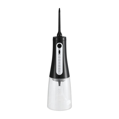 Devanti Cordless Water Flosser Dental Oral Irrigator Black-Health &amp; Beauty > Personal Care > Oral Care-PEROZ Accessories