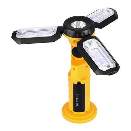 Giantz Work Light Rechargeable USB Cordless LED Lamp Hook Rotation Folding-Sports &amp; Fitness &gt; Exercise, Gym &amp; Fitness &gt; Treadmills-PEROZ Accessories
