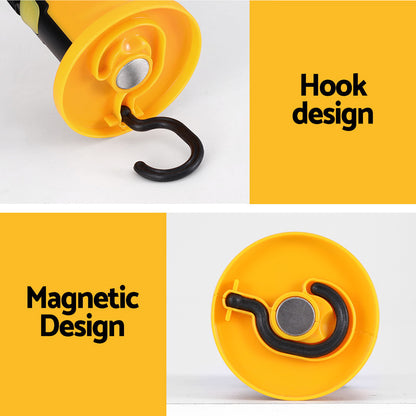 Giantz Work Light Rechargeable USB Cordless LED Lamp Hook Rotation Folding-Sports &amp; Fitness &gt; Exercise, Gym &amp; Fitness &gt; Treadmills-PEROZ Accessories