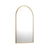 Oikiture Wall Mirrors 86x50cm Arched Gold-Wall Mirrors-PEROZ Accessories