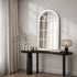 Oikiture Window Mirror Arched Wall Mirrors 76x51cm Wooden White-Window Mirror-PEROZ Accessories