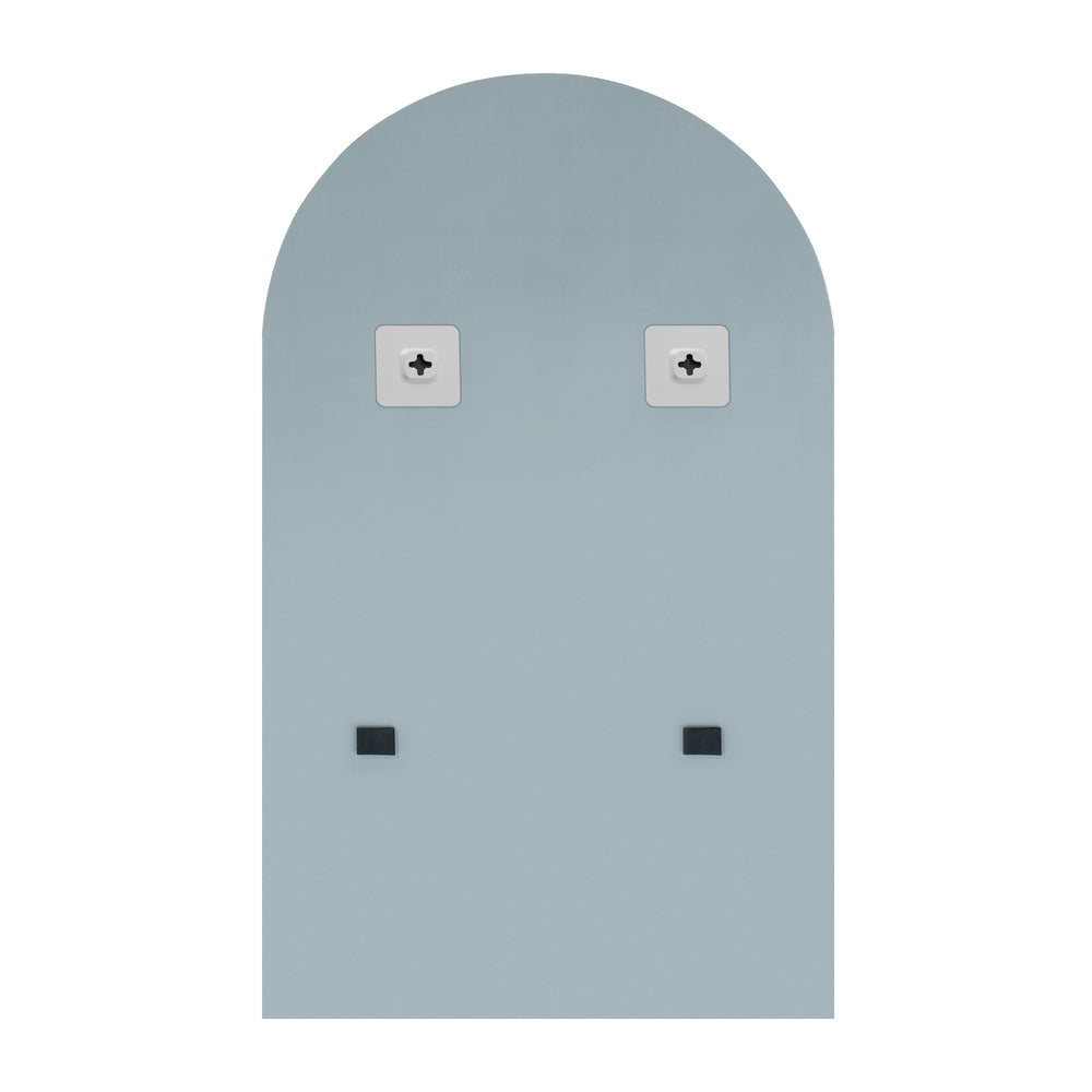 Oikiture Arched Wall Mirrors 86x50cm Frameless-Wall Mirror-PEROZ Accessories