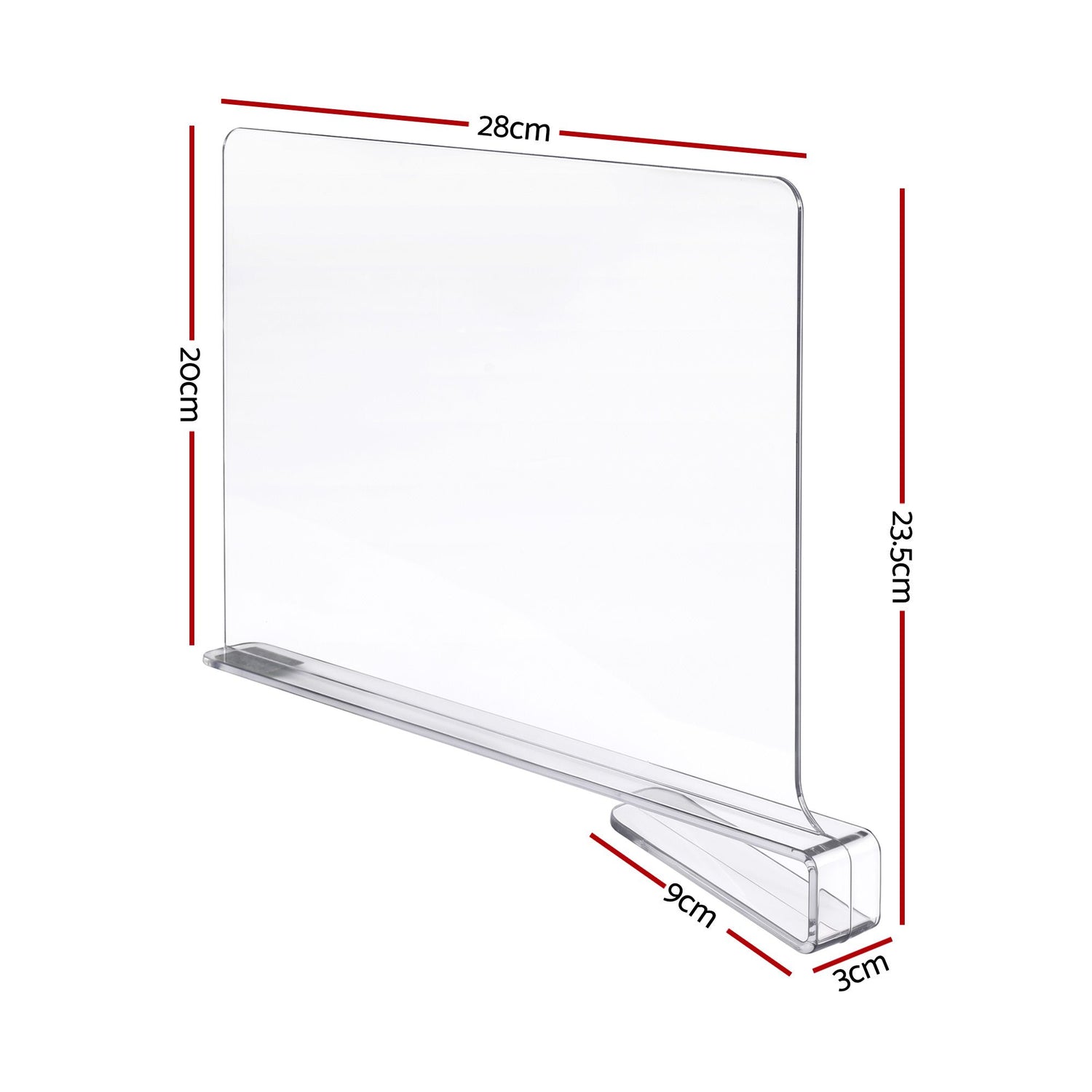 Artiss 6 Pack Closet Organizers and Storage Clear Shelf Dividers