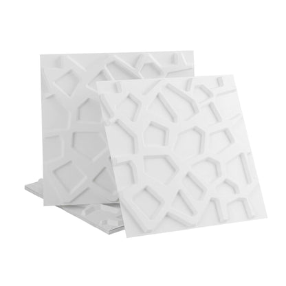 Artiss 3D Wall Panels PVC Decorative Panels 50x50cm Set of 15 Feature Wall Poly-Home &amp; Garden > Decor > Wallpaper-PEROZ Accessories