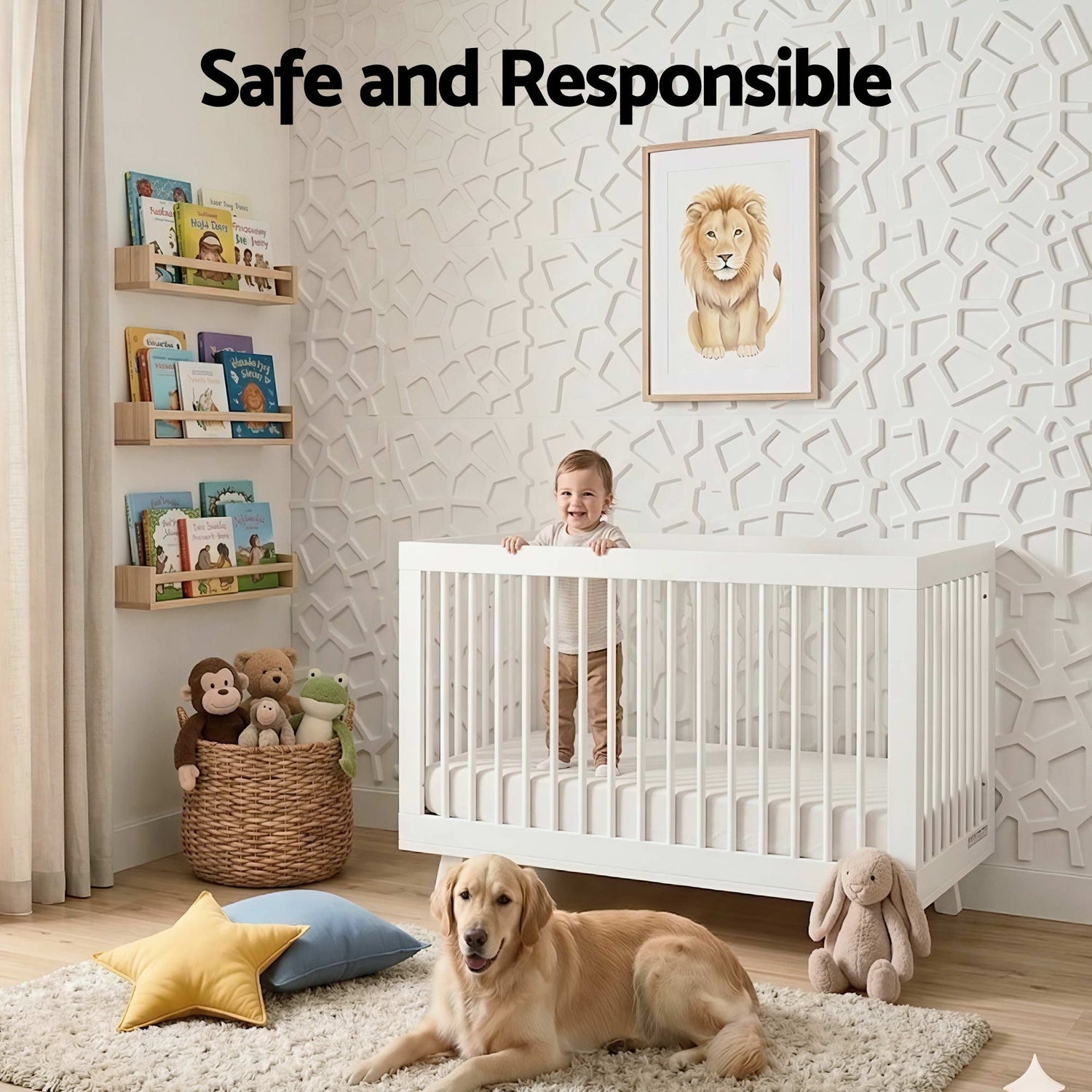 Artiss 3D Wall Panels PVC Decorative Panels 50x50cm Set of 15 Feature Wall Poly-Home &amp; Garden > Decor > Wallpaper-PEROZ Accessories