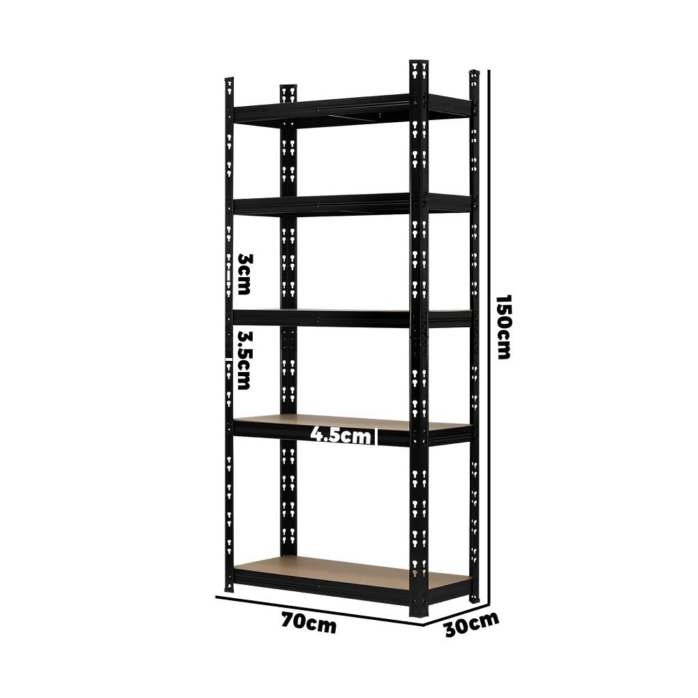 Sharptoo 3x1.5m Garage Shelving Shelves Warehouse Storage Rack Racking Pallet-Warehouse Racks-PEROZ Accessories