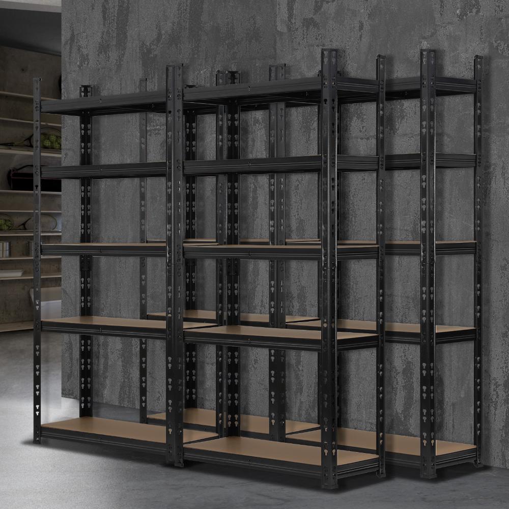 Sharptoo 4x1.5m Garage Shelving Shelves Warehouse Storage Rack Racking Pallet-Warehouse Racks-PEROZ Accessories