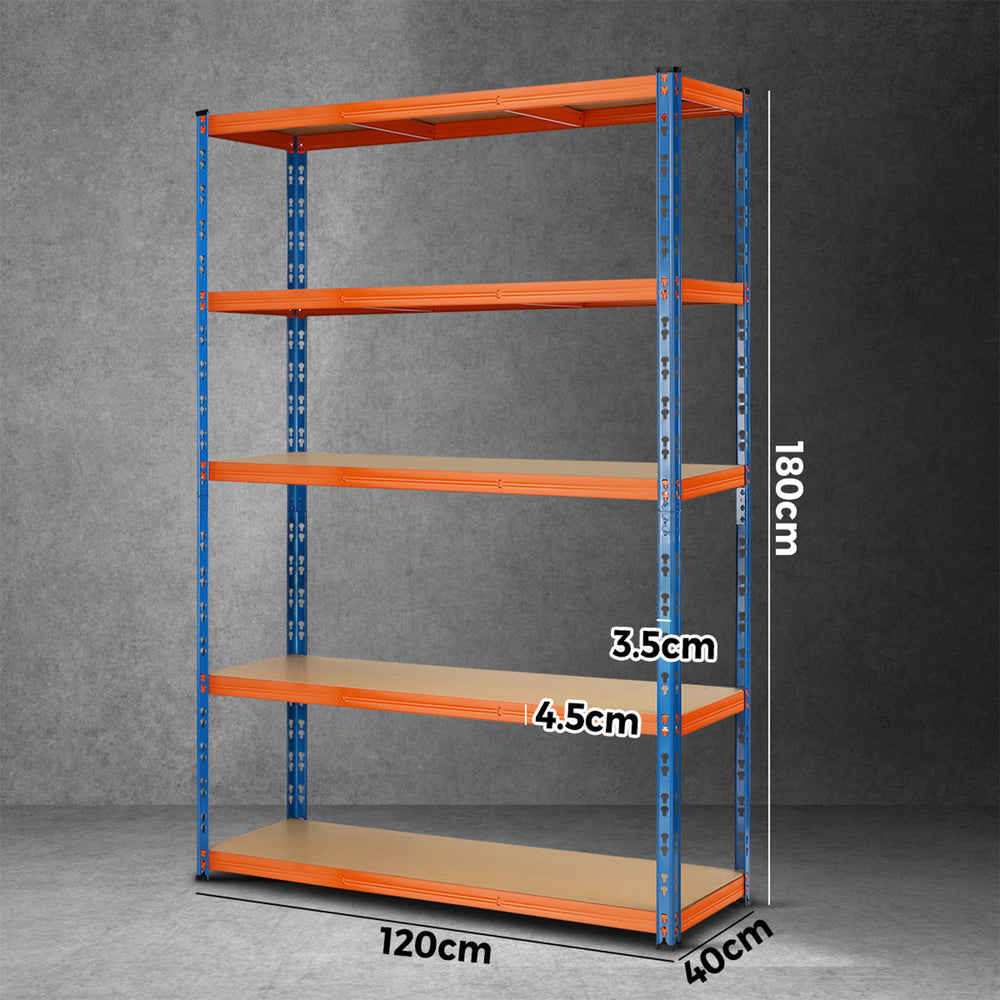 Sharptoo Garage Shelving Warehouse Shelves Storage Rack Pallet Racking 1.8x1.2m-Warehouse Rack-PEROZ Accessories
