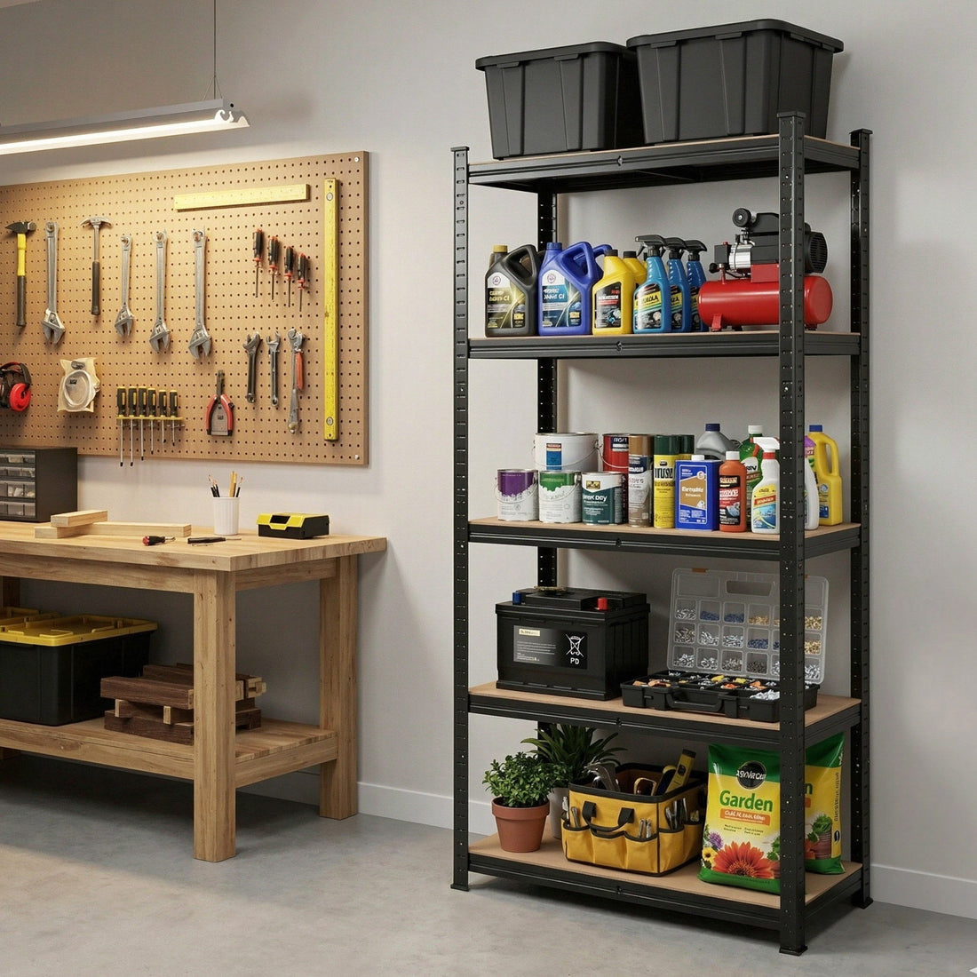 Giantz Garage Shelving 1.5X0.7m Warehouse Shelves Storage Rack Pallet Racking-Tools > Tools Storage > Wall Storage Racks-PEROZ Accessories