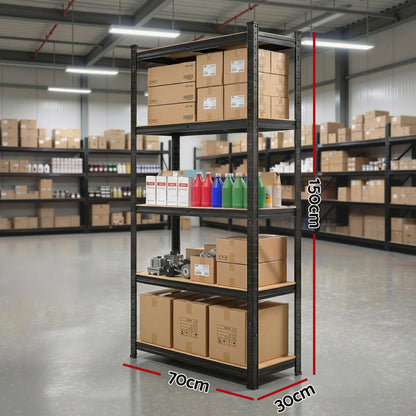 Giantz Garage Shelving 1.5X0.7m Warehouse Shelves Storage Rack Pallet Racking-Tools > Tools Storage > Wall Storage Racks-PEROZ Accessories