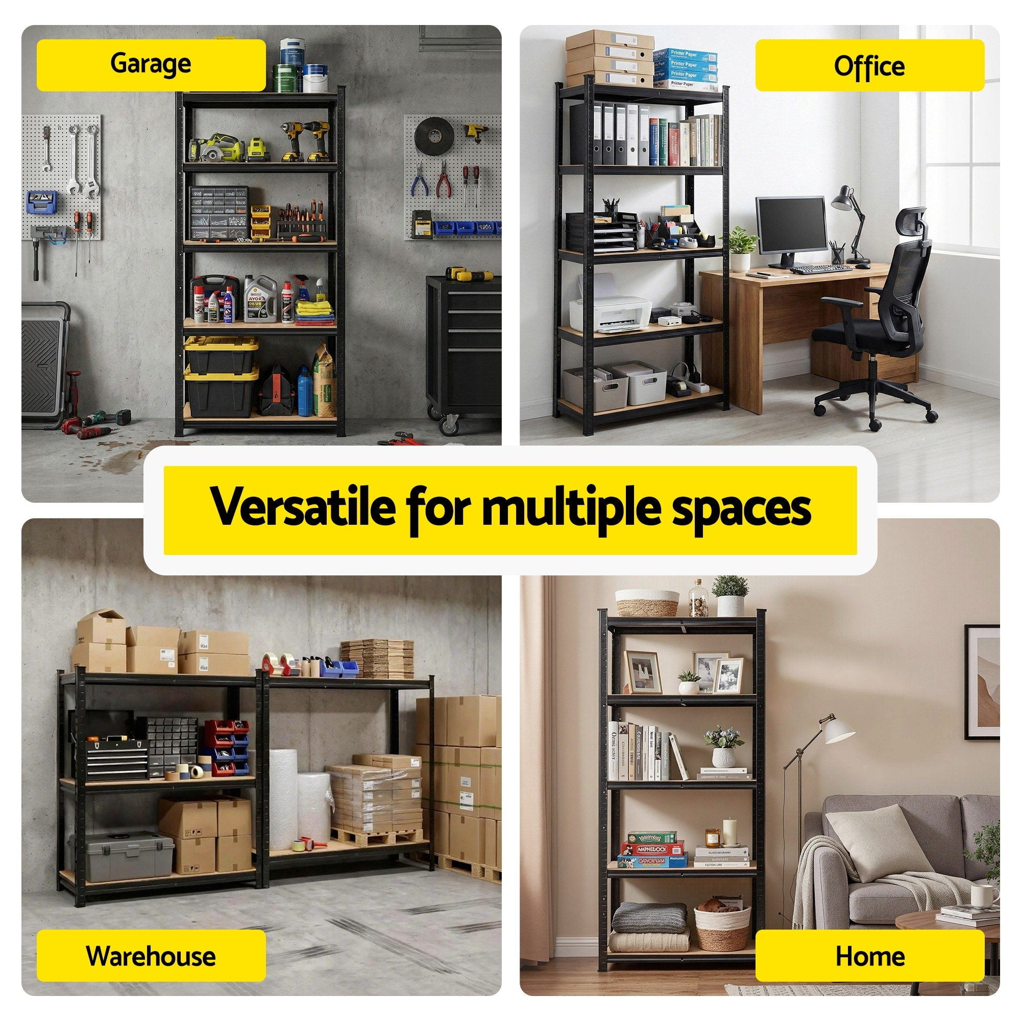 Giantz Garage Shelving 1.5X0.7m Warehouse Shelves Storage Rack Pallet Racking-Tools > Tools Storage > Wall Storage Racks-PEROZ Accessories