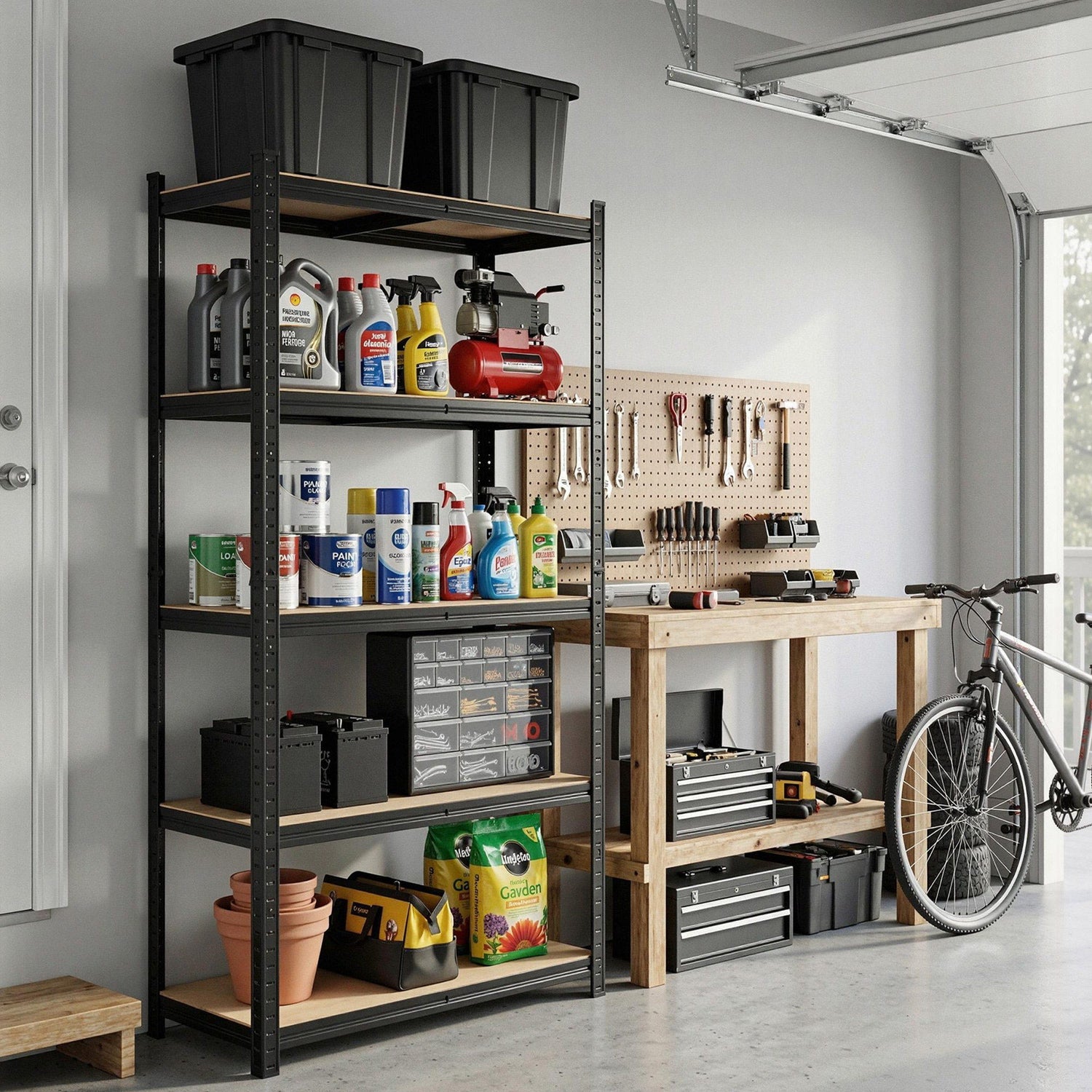 Giantz Garage Shelving 1.5X0.7m Warehouse Shelves Storage Rack Pallet Racking-Tools > Tools Storage > Wall Storage Racks-PEROZ Accessories