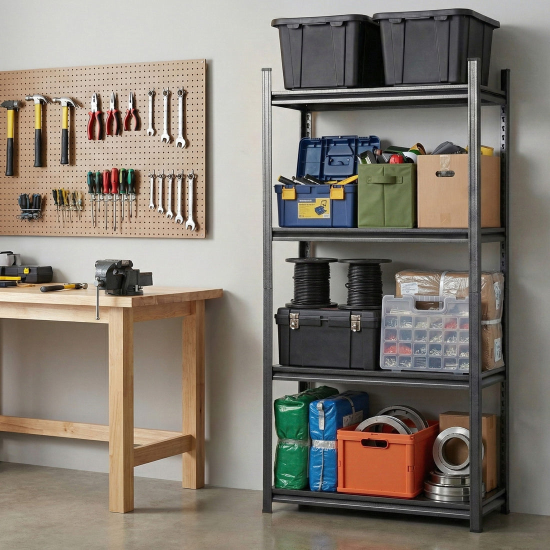 Giantz Garage Shelving 1.8X0.9m Warehouse Rack Storage Shelves Workshop Racks Steel-Tools > Tools Storage > Wall Storage Racks-PEROZ Accessories