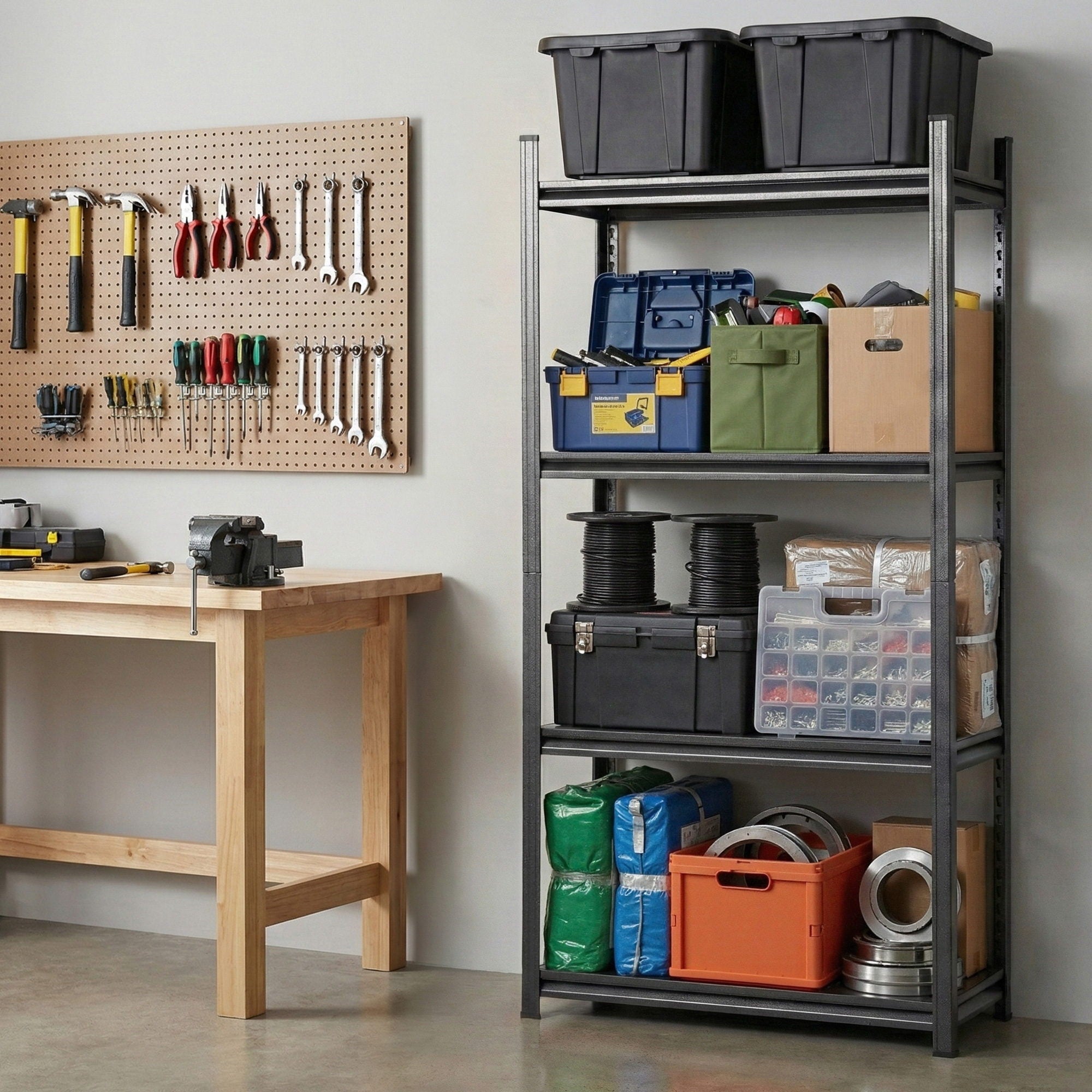 Giantz Garage Shelving 1.8X0.9m Warehouse Rack Storage Shelves Workshop Racks Steel-Tools > Tools Storage > Wall Storage Racks-PEROZ Accessories