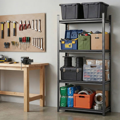 Giantz Garage Shelving 1.8X0.9m Warehouse Rack Storage Shelves Workshop Racks Steel-Tools > Tools Storage > Wall Storage Racks-PEROZ Accessories