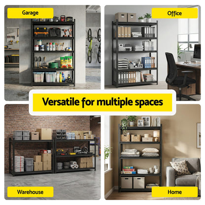 Giantz Garage Shelving 1.8X1.2m Warehouse Rack Storage Shelves Workshop Racks Steel-Tools > Tools Storage > Wall Storage Racks-PEROZ Accessories