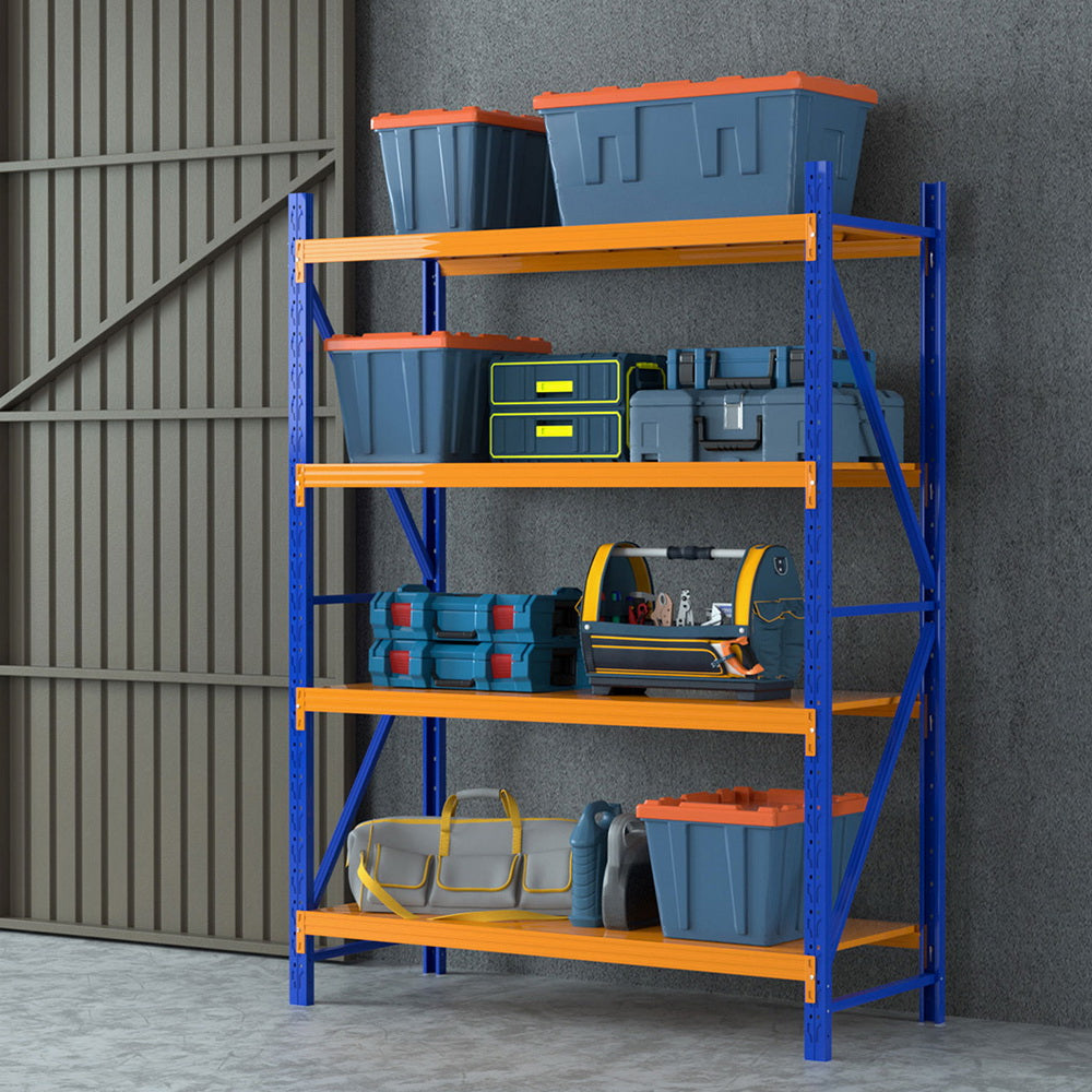 Giantz 2Mx1.5M Warehouse Shelving Garage Rack-Tools &gt; Tools Storage &gt; Utility Trolleys-PEROZ Accessories