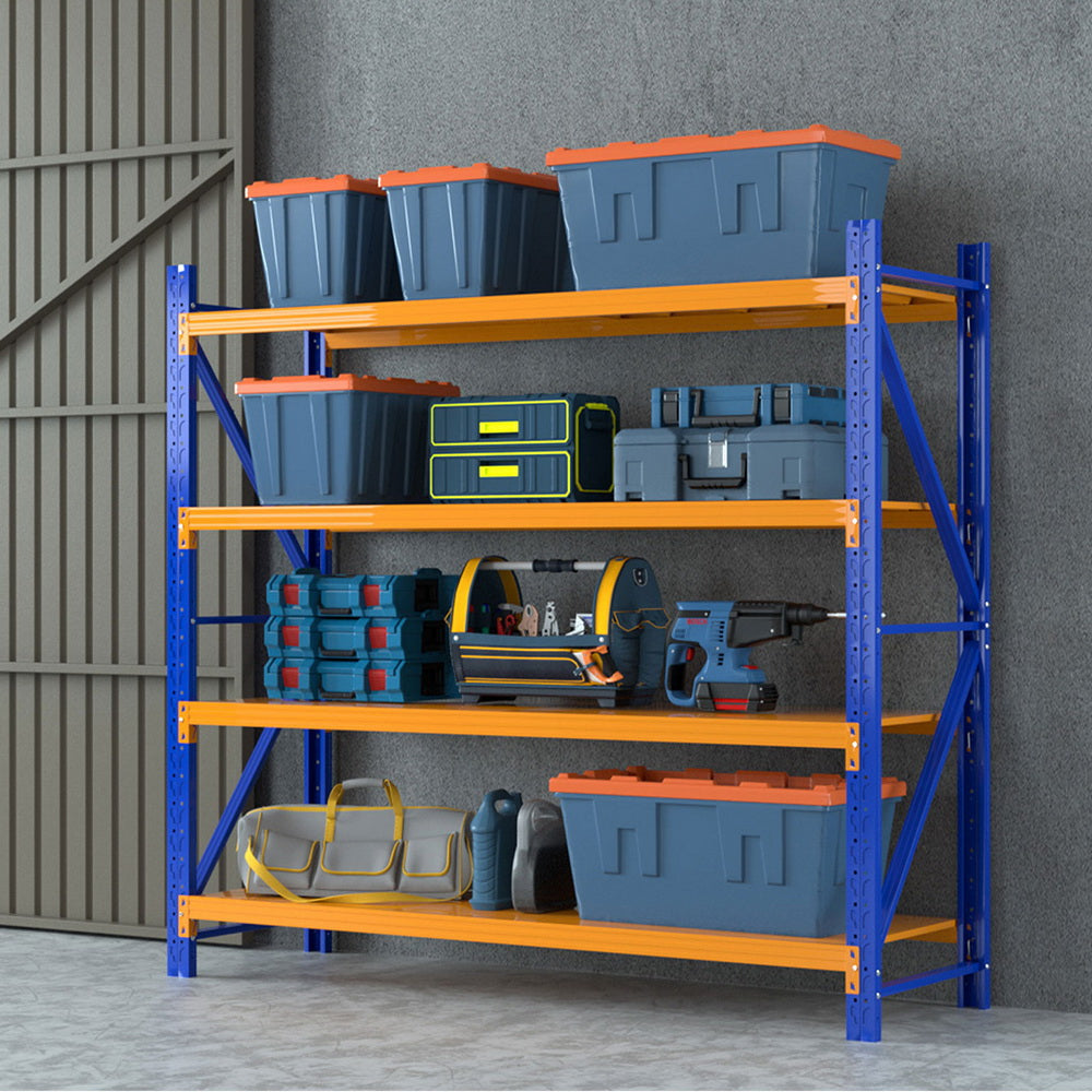 Giantz 2Mx1.8M Warehouse Shelving Garage Rack-Tools &gt; Tools Storage &gt; Utility Trolleys-PEROZ Accessories