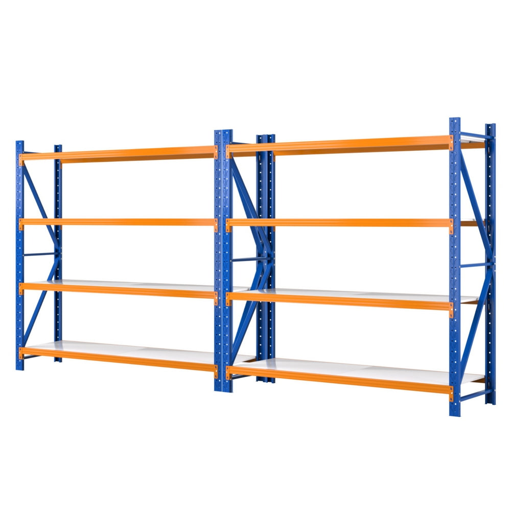Giantz 4Mx2M Garage Shelving Warehouse Rack-Tools &gt; Tools Storage &gt; Wall Storage Racks-PEROZ Accessories