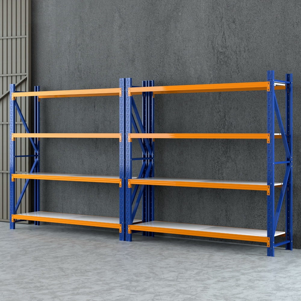 Giantz 4Mx2M Garage Shelving Warehouse Rack-Tools &gt; Tools Storage &gt; Wall Storage Racks-PEROZ Accessories