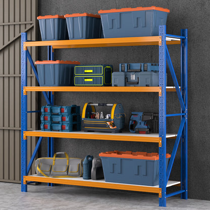 Giantz 2Mx2M Garage Shelving Warehouse Rack Pallet Racking Storage Shelf Blue-Tools &gt; Tools Storage &gt; Wall Storage Racks-PEROZ Accessories