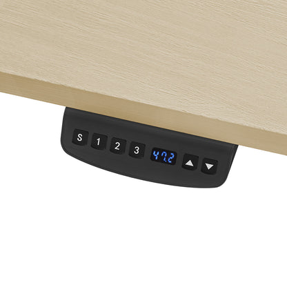 WalkingPad C2 Treadmill + ErgoDesk Automatic Standing Desk 1800mm in Oak/Black + Cable Management Tray-Walking Pad-PEROZ Accessories