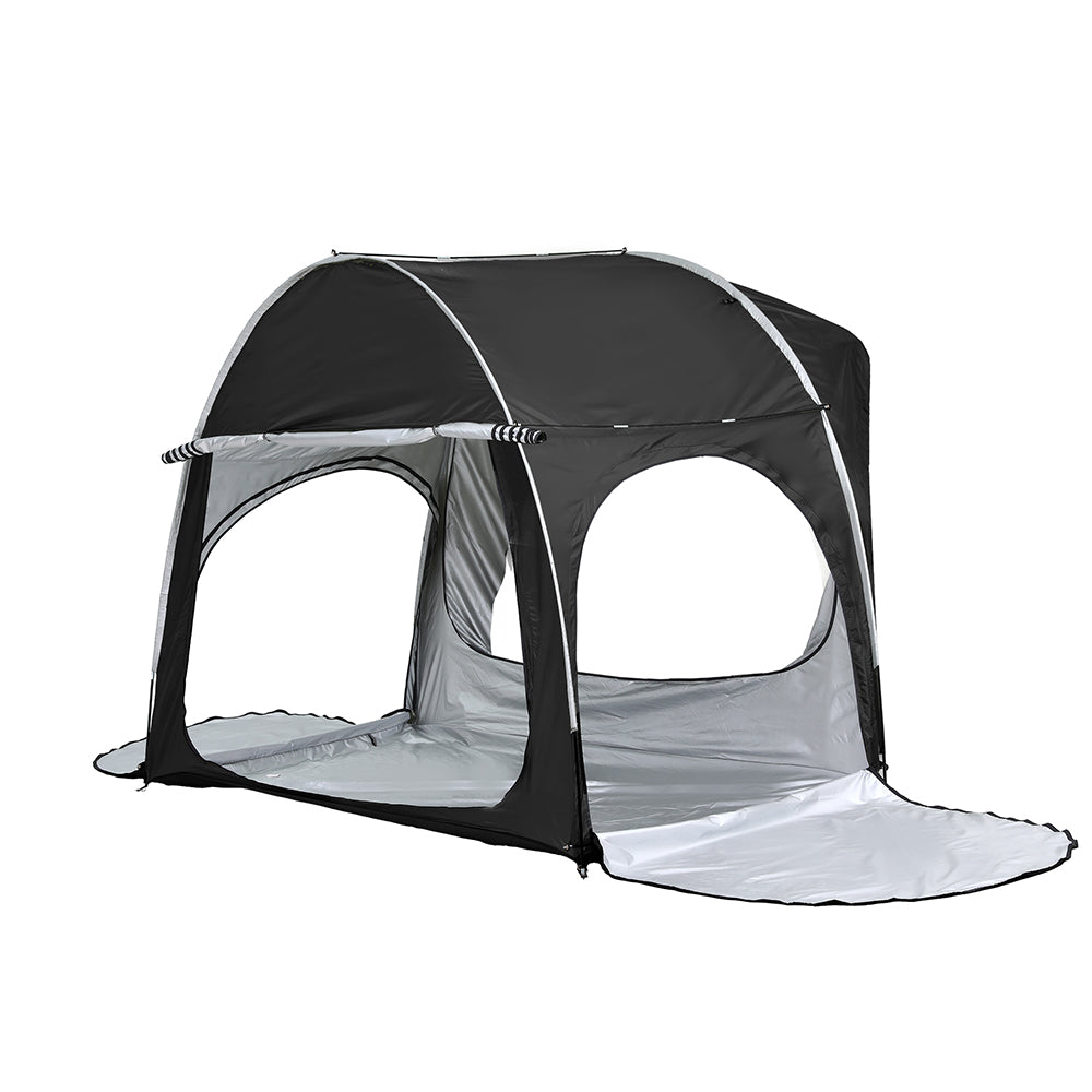 Weisshorn Camping Tent Car SUV Rear Hatchback Tents Canopy Portable Outdoor Family Black-Outdoor Recreation &gt; Camping &gt; Tents-PEROZ Accessories