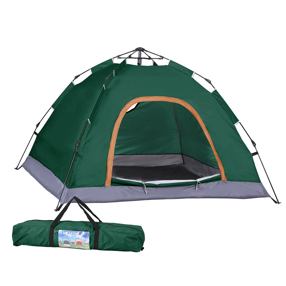 Weisshorn Camping Tent Instant Tent Pop up 2 Person Outdoor Hiking Tents Hiking Green-Outdoor Recreation &gt; Camping &gt; Tents-PEROZ Accessories
