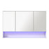 Welba Bathroom Mirror Cabinet LED Wall Storage 1200x750mm-Bathroom Cabinet-PEROZ Accessories