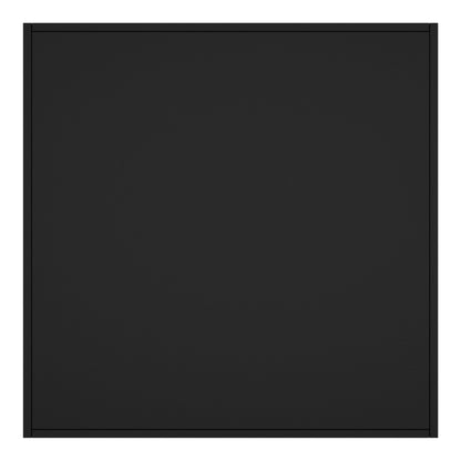 Welba Bathroom Mirror Cabinet LED Wall Storage 750x750mm Black-Bathroom Cabinet-PEROZ Accessories