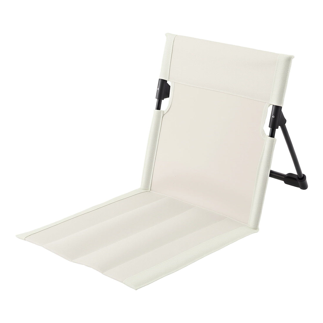 Weisshorn Foldable Camping Chair Oxford Aluminum Alloy Backrest 70kg Beige-Outdoor Recreation > Camping > Camp Furniture-PEROZ Accessories