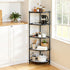 Artiss 5-Tier Kitchen Corner Shelf Rack Stand Microwave Metal Storage Shelves-Appliances > Kitchen Appliances > Kitchen Appliance Accessories-PEROZ Accessories